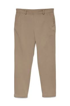 Vero Moda Calças-Calças compridas de vestir Castanho