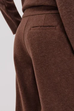 Cortefiel Calças-Calças confortáveis Castanho