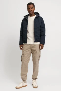 Jack & Jones Calças-Calças de ajuste relaxado cinzento