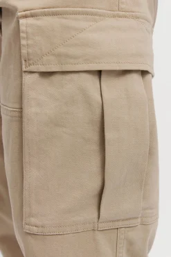 Jack & Jones Calças-Calças de ajuste relaxado cinzento