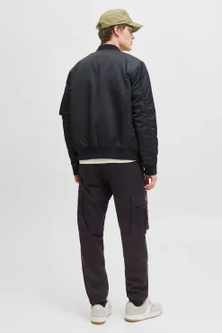 Jack & Jones Calças-Calças de ajuste relaxado preto