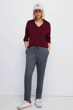 Springfield Calças-Calças de corrida cinzento