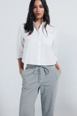 Springfield Calças-Calças de corrida cinzento