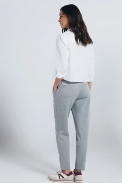 Springfield Calças-Calças de corrida cinzento