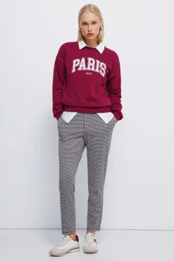 Springfield Calças-Calças de corrida vermelho