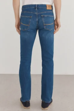 Pedro del Hierro Jeans|Calças-Calças de ganga premium flex corte slim Azul