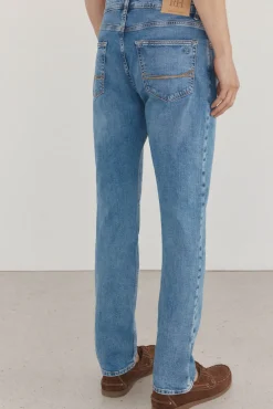 Pedro del Hierro Jeans|Calças-Calças de ganga premium flex regular fit Azul