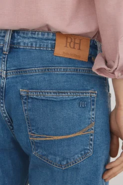 Pedro del Hierro Jeans|Calças-Calças de ganga premium flex regular fit Azul