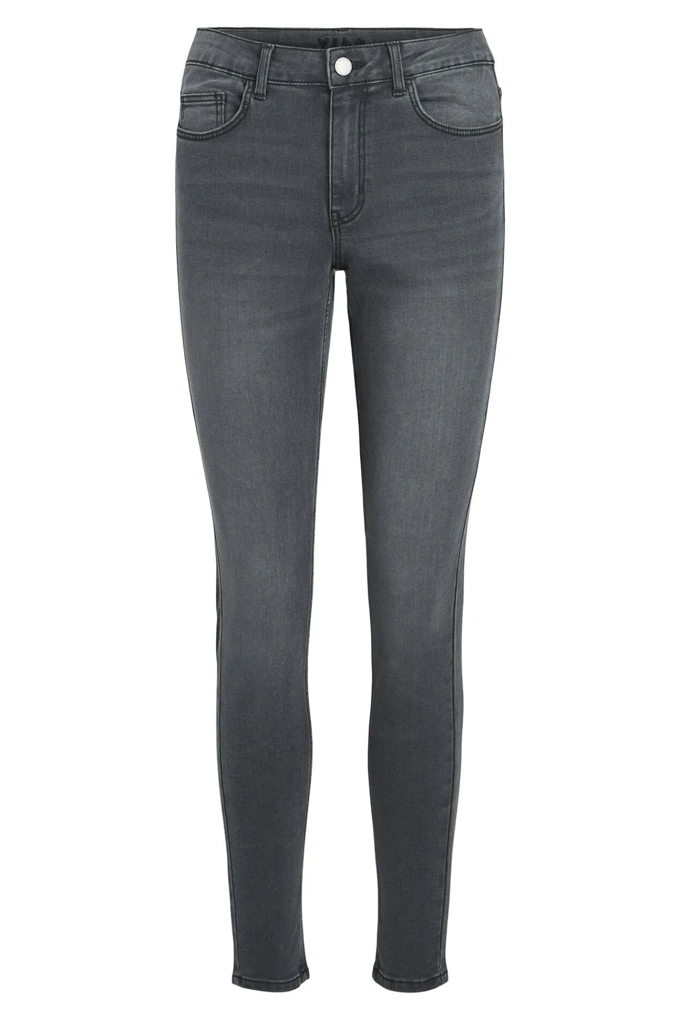 Vila Jeans|Calças-Calças de ganga corte skinny Cinzento