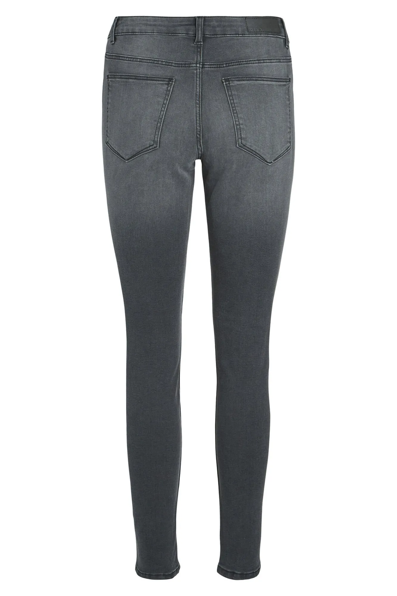 Vila Jeans|Calças-Calças de ganga corte skinny Cinzento
