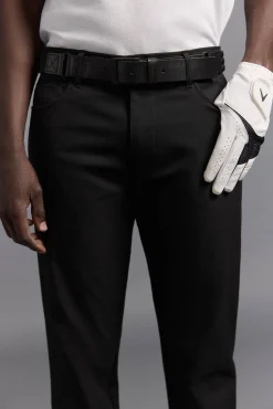 Pedro del Hierro Calças|Desporto-Calças de golfe compridas com 5 bolsos Preto