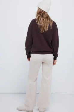 Springfield Calças-Calças de marinheiro de veludo cotelê cru