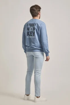 Street Monkey Jeans|Calças-Calças denim skinny fit Azul