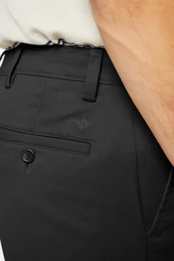 Dockers Calças|Chinos-Calças elástica slim cáqui fácil Preto
