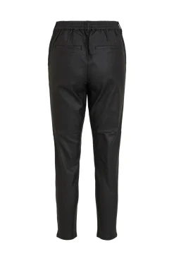 Object Calças-Calças enceradas calças chino Preto