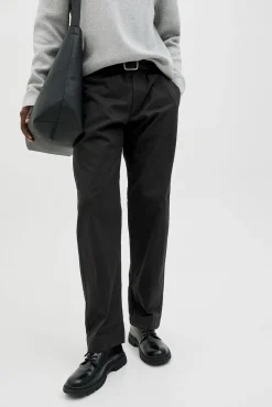 Jack & Jones Calças|Chinos-Calças estilo chino preto