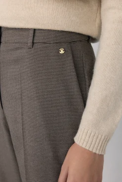 Pedro del Hierro Calças-Calças flare Marrom