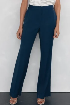 Pedro del Hierro Calças-Calças flare Azul