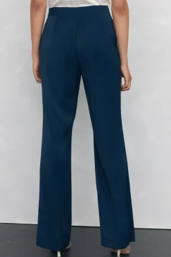 Pedro del Hierro Calças-Calças flare Azul