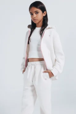 Springfield Kids Calças-Calças jogger para menina branco