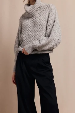 Slowlove Calças-Calças plissadas Preto