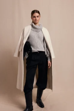 Slowlove Calças-Calças plissadas Preto