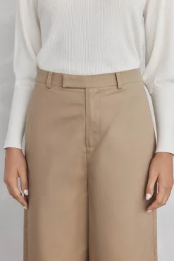 Pedro del Hierro Calças-Calças retas Beige
