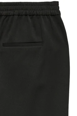 Vero Moda Calças-Calças retas com cós elástico Preto