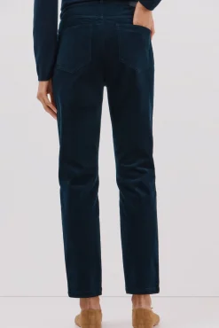 Cortefiel Jeans|Calças-Calças sensacionais de veludo veludo Azul