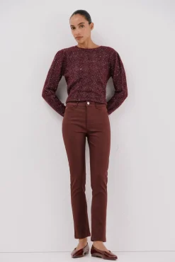 Cortefiel Jeans|Calças-Calças sensacionais revestidas com resina Granada