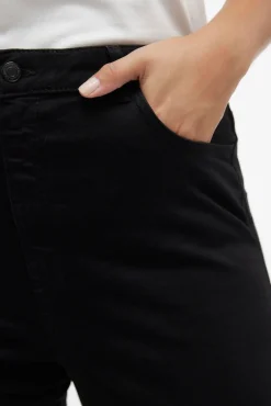 Vero Moda Curve Jeans|Calças-Calças skinny de tamanho grande Preto