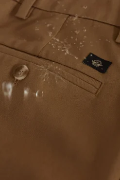 Dockers Calças-Calças slim fit Tostado