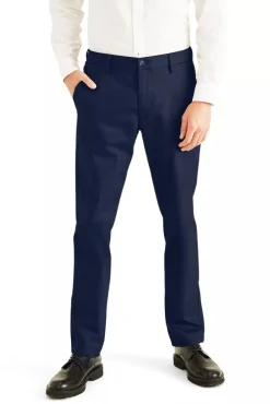 Dockers Calças-Calças slim fit Azul