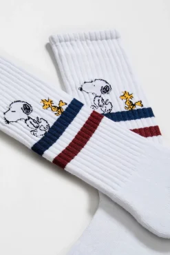 Besocks Meias|Meias-Calcetines altos de algodón orgánico branco