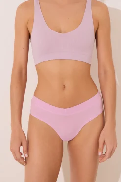 Women'secret Roupa Interior-Calcinha brasileira larga cueca rosa