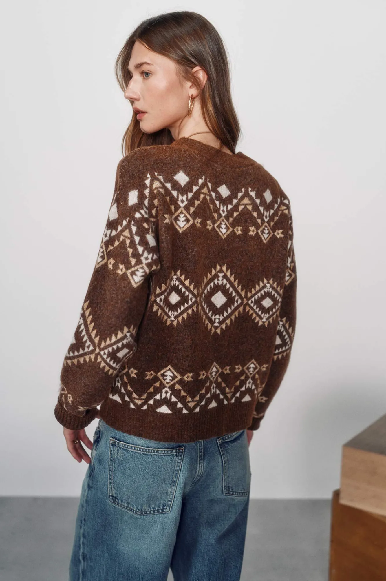 High Spirits Camisolas-Calor de Camisola castanho