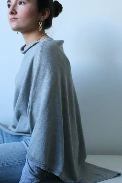 Mutitaa Sobretudos|Camisolas-Camada Daa Cinzento