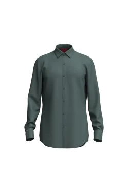 HUGO Camisas|Camisas Clássicas-Camisa Verde