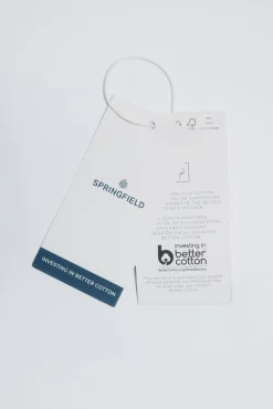 Springfield Blusas-Camisa bordada em renda cru