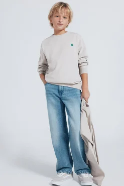 Springfield Kids Malhas-Camisa básica com cotoveleiras para criança cru