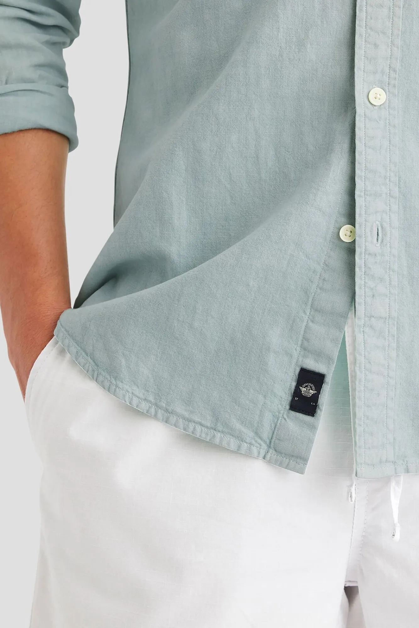 Dockers Camisas-Camisa com botões slim fit Icon Verde