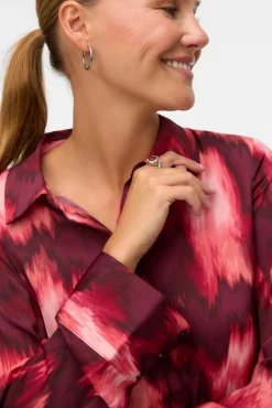 Vero Moda Blusas-Camisa com efeito acetinado Granada