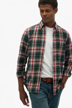 Superdry Camisas-Camisa corte folgado verde