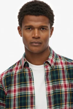 Superdry Camisas-Camisa corte folgado verde