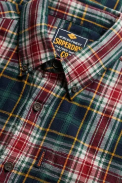 Superdry Camisas-Camisa corte folgado verde