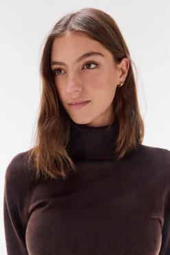 TFP by Tamara Falcó Camisolas-Camisa de cisne de segunda pele Marrom