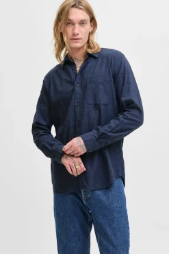 Jack & Jones Camisas-Camisa de corte regular. azul