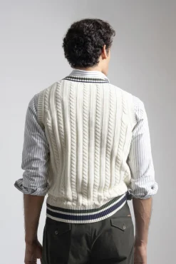 PuroEGO Camisolas-Camisa de críquete de algodão Tostado