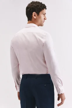 Cortefiel Camisas|Camisas Clássicas-Camisa de fato lisa fácil de engomar Subiu