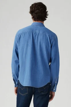 Levi's Camisas-Camisa de ganga Levis® azul